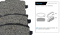 Imagen de JGO PASTILLAS CERAMICA TRAS HONDA HR-V 1.8 16V 15. . . HRV